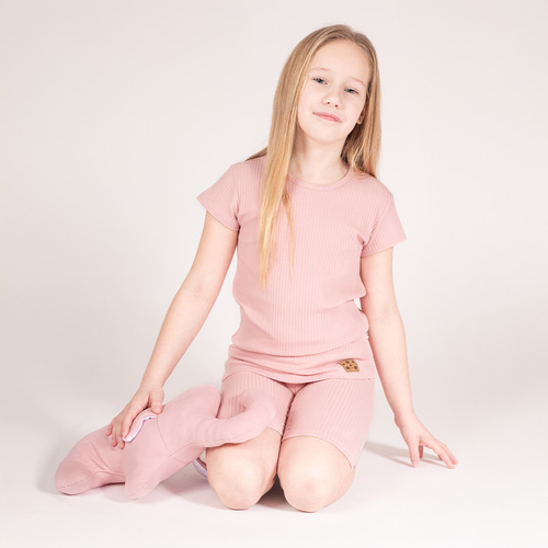 213200 Jambiere de ciclism „Nelly” Nicol - roz pudrat