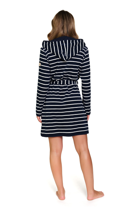 7225 Halat de baie dama Doctor Nap - eleganta si confort pentru fiecare zi - marin