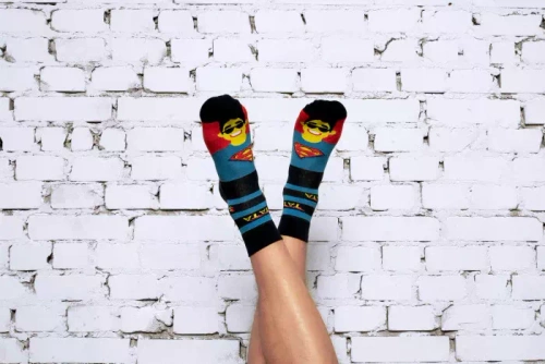 M41Z Super Dad Șosete șosete șosete Italian Fashion - albastru marin/culori