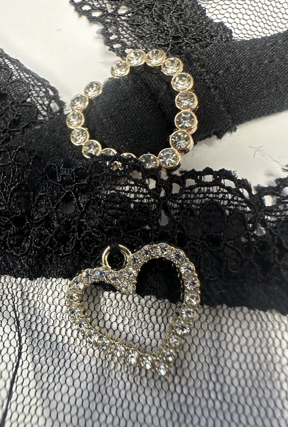 Set Belissana Black Passion negru – un set elegant de lenjerie intimă pentru femei