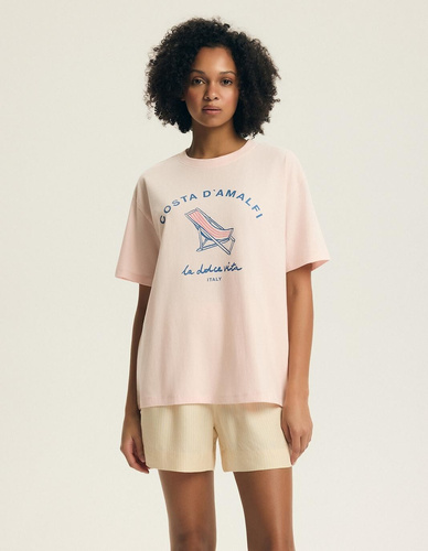 Pijama de vară 44479 Edris bumbac și vâscoză