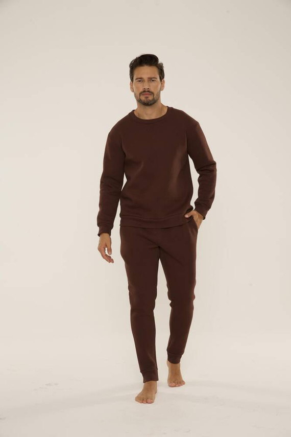 813 Indigo Trening de bărbați de la De Lafense - ciocolată