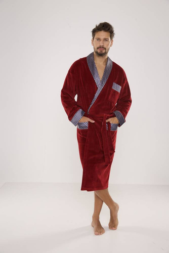 773 Bonjour halat de baie forex pentru bărbați - maro