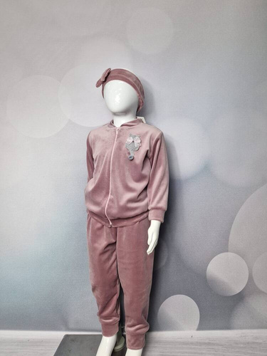 Trening Bambarillo roz pentru copii realizat manual