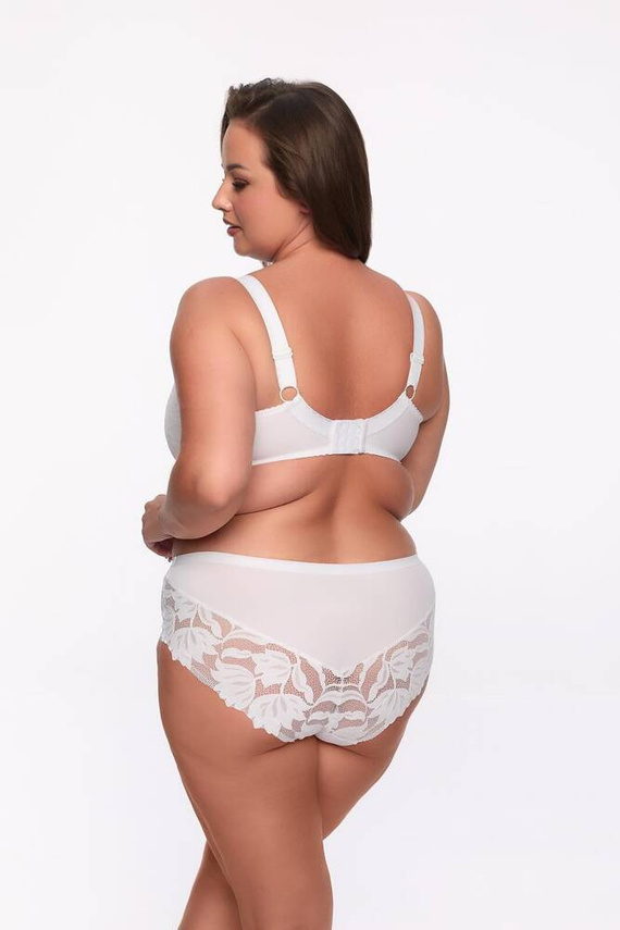 Sutien semi-moale BSM 1134 Keto Maxi Gaia - alb