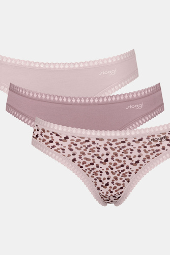 GO Crush C3P Hipster Sloggi pentru femei pachet de 3 - mai multe culori 1