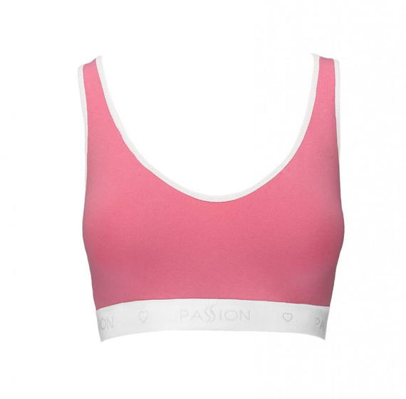 PS014 Top Biustonosz miękki Passion ciemny różowy