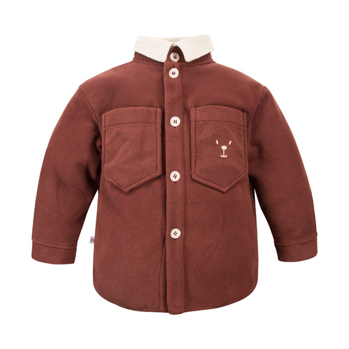 Jachetă din lână Beary Cool Eevi – Chocolate Kids Katana