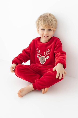 Pijama pentru copii Harriet Kids Sensis - roșu