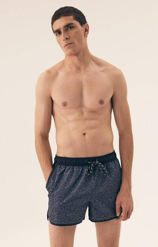 42612 Trunchi de baie pentru bărbați Raw Henderson - bleumarin