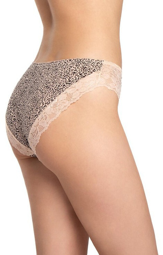 L-1586 Slip de damă Lama, pachet de două, 95% bumbac, confortabil și clasic