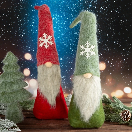 121A Pitic, figurina decorativa de Craciun, eurodrape, verde