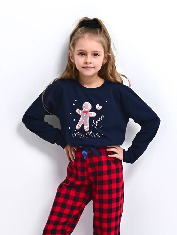 Amma Kids Sensis pijama pentru fete - albastru marin