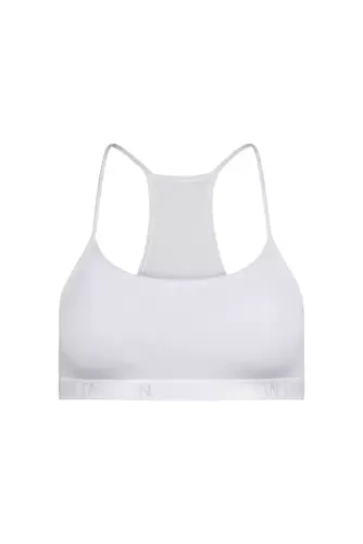 Nikola Sutien pentru fete, cu curea îngustă Italian Fashion- alb