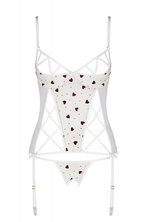 Lovelia Corset gorset damski Passion biały