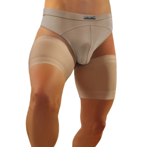 Benzile autoportante pentru coapsa barbati Sesto Senso bej