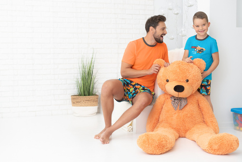 Comics Pijama cu mânecă scurtă pentru băieți, pantaloni Italian Fashion - turcoaz/print