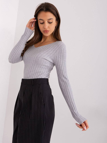 PM-SW-PM1088.25 Pulover de dama Paris - gri deschis