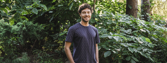 Ricardo Pijama cu mânecă scurtă pentru bărbați, pantaloni scurți Italian Fashion - albastru navy/print