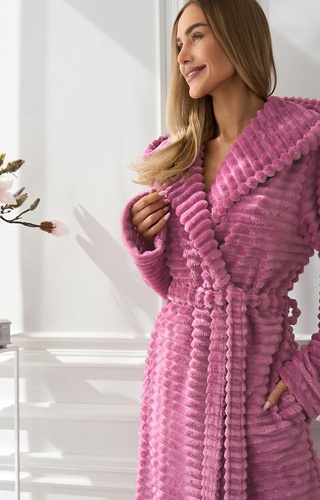 2599 Robin Halat de baie lung pentru femei L&L - cireș