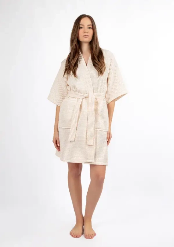 DK-W-01 Halat de damă Dkaren - ecru