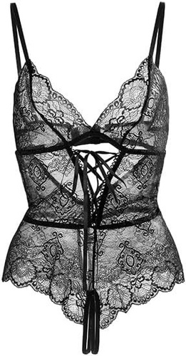 Body Eclipse Black LivCo tul dantelă reglabil damă