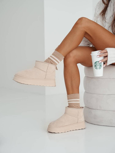 1542-001 Sosete dama Braid Milena - bej