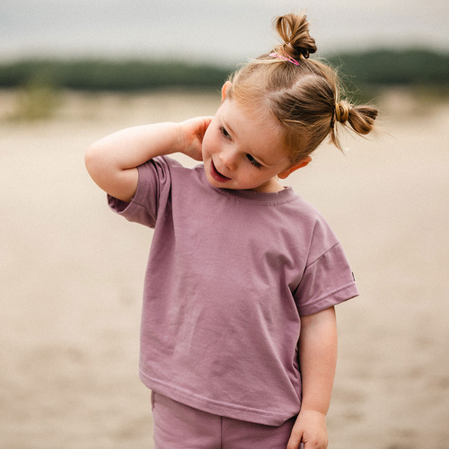 Tricou copii oversize Eevi Simply Comfy 100% bumbac