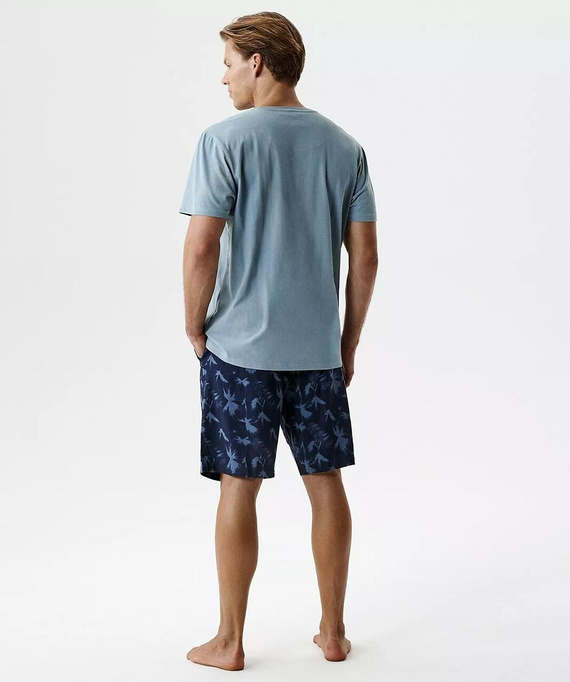 Pijama bărbați Atlantic NMP-399 100% bumbac – lejeră pentru vară