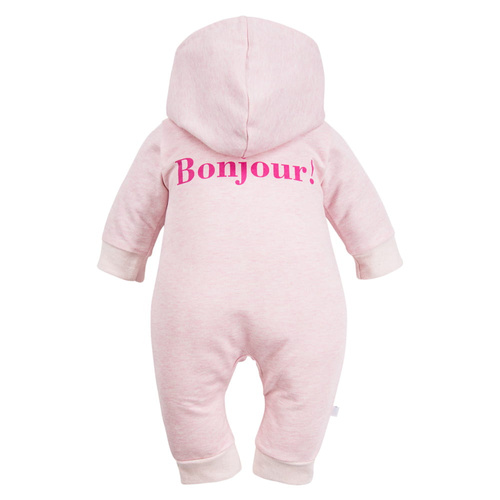 Trenorac Bonjour Eevi cu glugă - roz