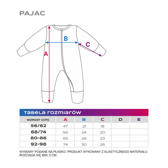 Salopă pentru bebeluși Merino Eevi – bleumarin, 100% lână merinos, fermoar cu două căi