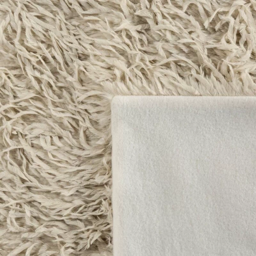 Pătură Adore, pătură de blană pufoasă, Eurodrape, bej