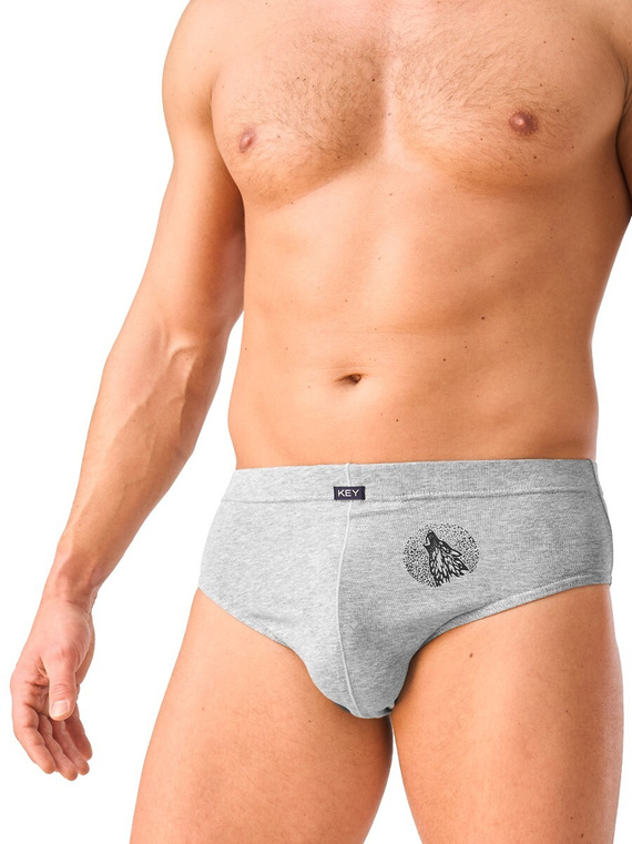 Key MPP 614 B26 Slipii bărbați 2-pack bumbac model animalier