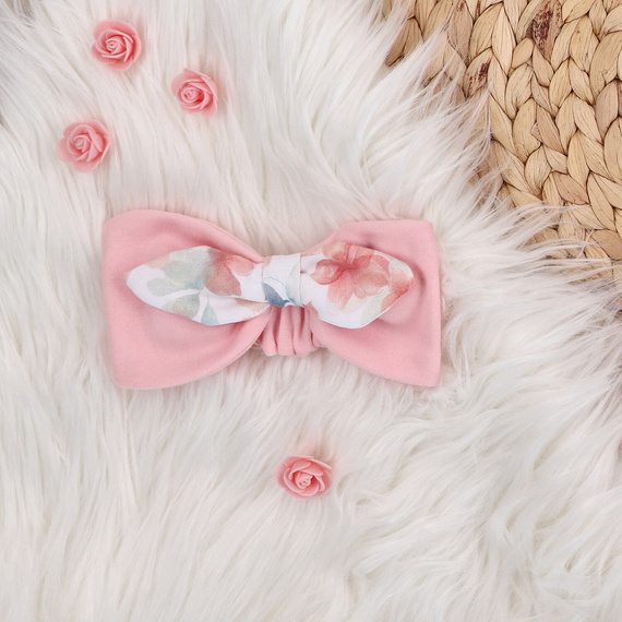 ABN-5432 Bentita Nini din bumbac organic cu flori colorate