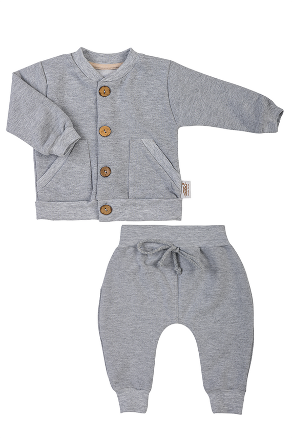 11196JM Trening pentru bebeluși "Joy Melange" Makoma, gri