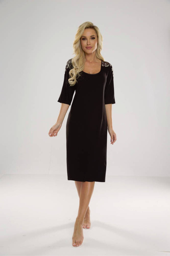 616 Ramona Forex cămașă de noapte - negru