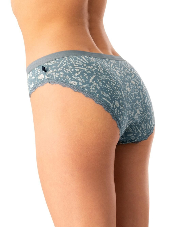 Slip de dama LPR 830 Key, verde menta - bumbac, pachet de 2 in cutie, confortabil si clasic