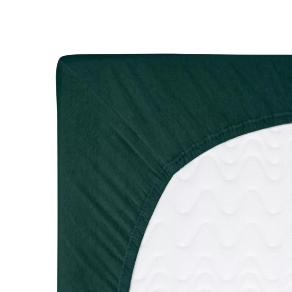 Cearceaf îmbrăcăminte din tricou Constance KARO - verde sticla 036