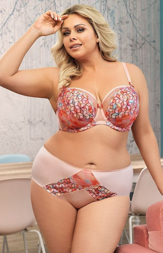 K 558 Sutien moale Rainbow Gorsenia - piersică