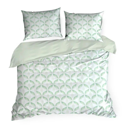 Eurofirany SPRING 101 lenjerie pat 100% bumbac satinat Oeko-Tex