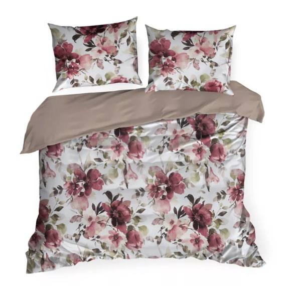 Eurofirany SPRING 74 lenjerie pat 100% bumbac satinat Oeko-Tex