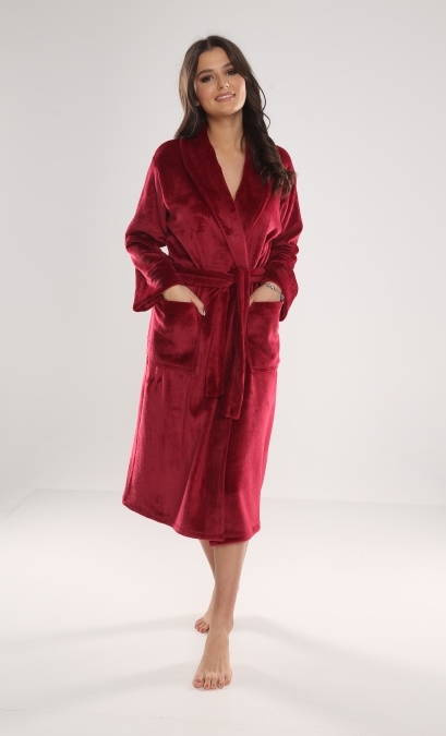 628 Abigail Halat de baie lung Forex pentru femei - maro