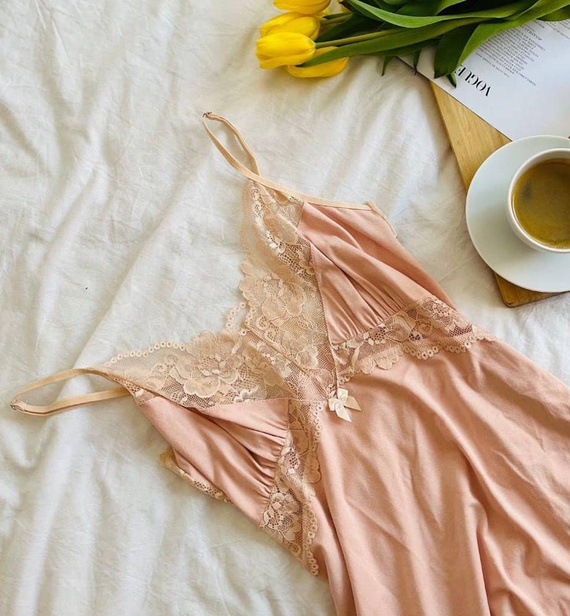 641 Noela Pijama de damă Forex - bej