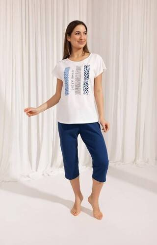 701 Pijamale dama Regina - bleumarin