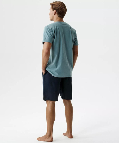 NMP-398 Pijama Bărbați Vară 100% Bumbac Peach