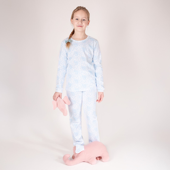 213036 Pijamale copii Nelly Nicol - albastru