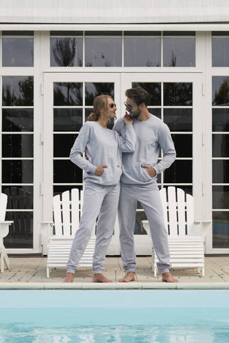 Set lung pentru bărbați Fox. mânecă, lungime. pantaloni Italian Fashion - melange