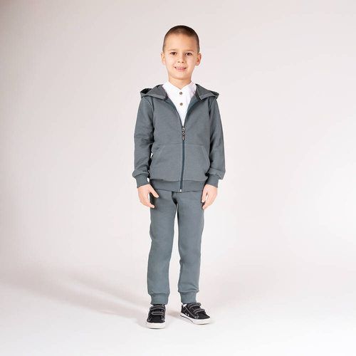 169548 Hanorac cu glugă Nicol - gri