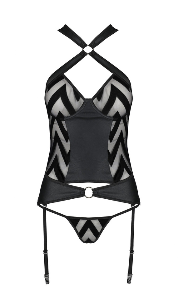 Hima Corset Gorset damski Passion czarny 