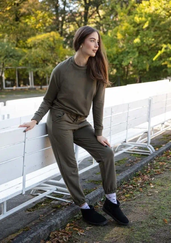 Set sportiv damă Wenezja Dkaren – bluză și pantaloni, bumbac